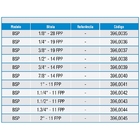 Calibrador De Rosca Tampão Passa E Não Passa Bsp | Zaas - Bsp